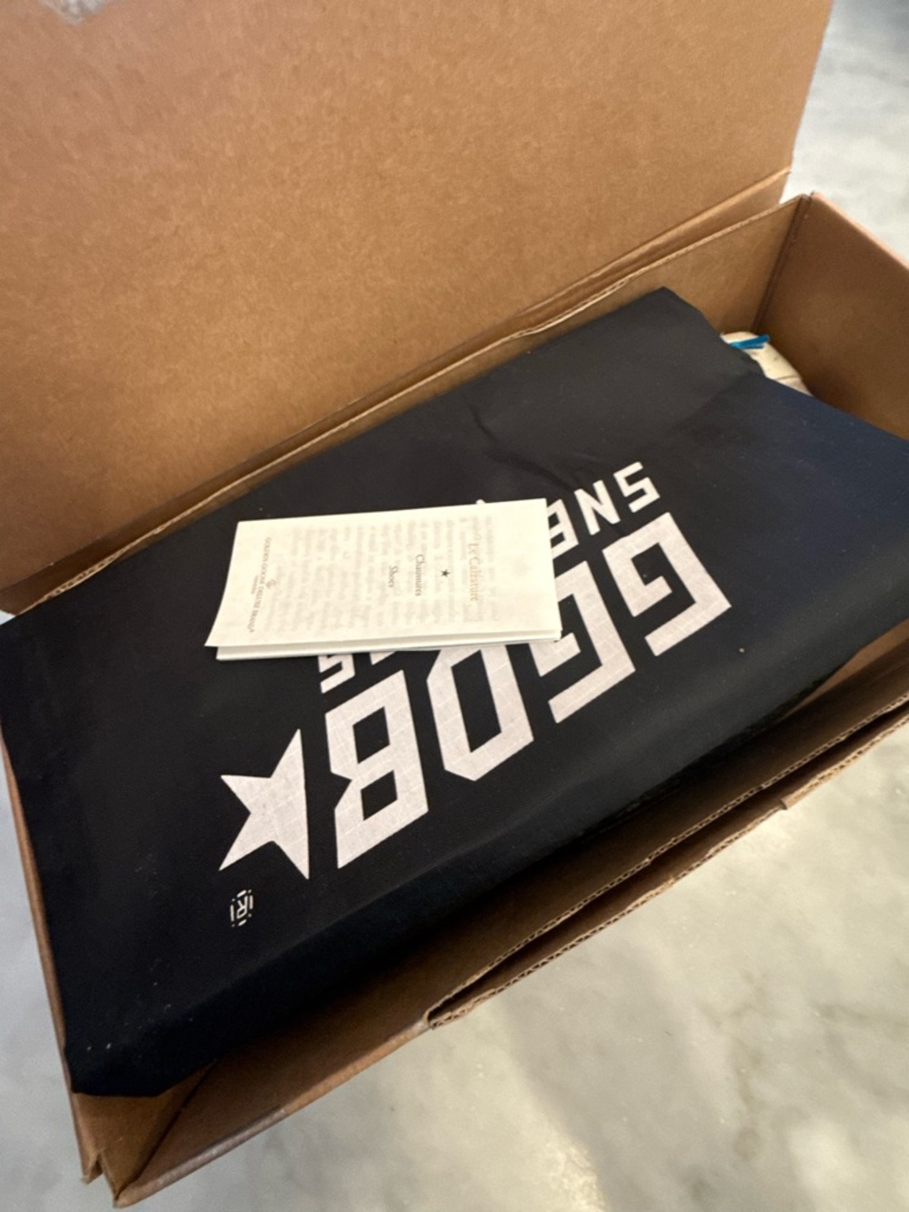 100% Authentic Golden Goose White, Gray and Yellow Sneakers w/ Yellow Laces - Picture 9 of 16